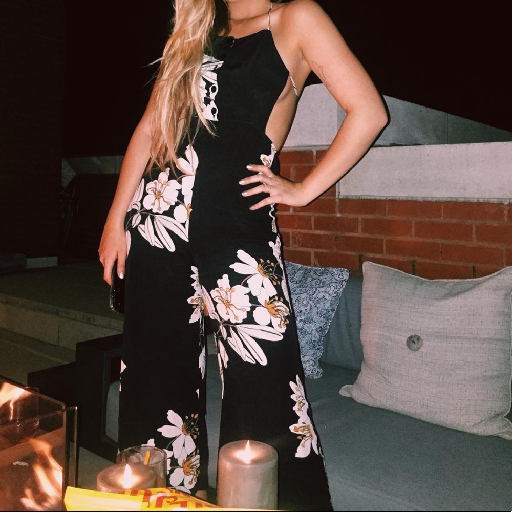 Floral Jumpsuit